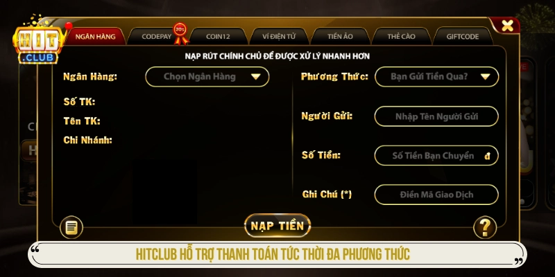 Hitclub hall88 - Trang Chủ Hit Club, Tải App iOS/APK Mới Nhất HITCLUB hỗ trợ thanh toán tức thời đa phương thức